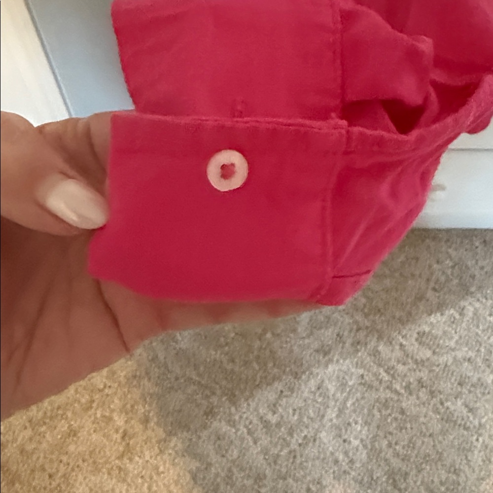 GAP Fuchsia Button-Up Shirt - Picture 4 of 4